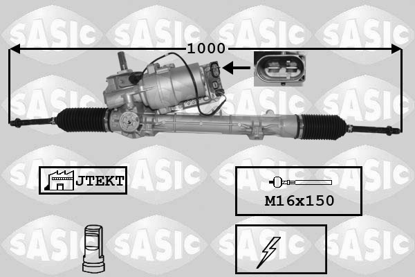 SASIC Przekładnia kierownicza 7170058