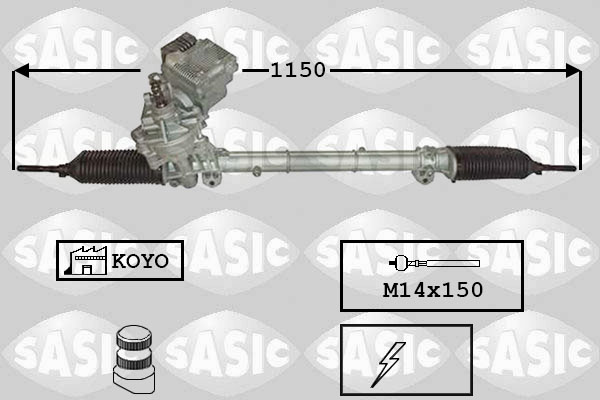 SASIC Przekładnia kierownicza 7176061