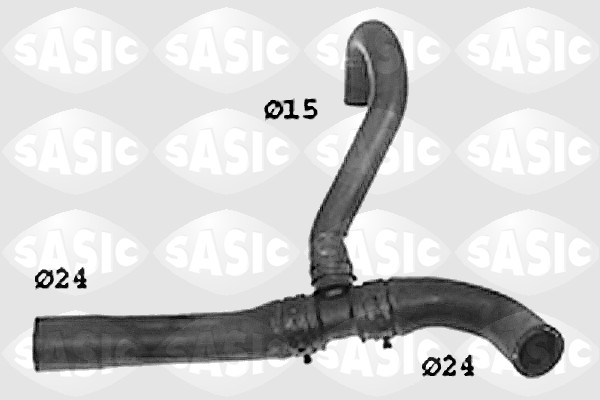 SASIC Jäähdyttimen letku SWH6782