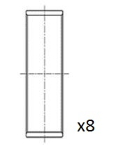 FAI AutoParts Vevstakslager BB2084-STD