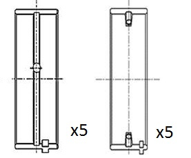 FAI AutoParts Vevlager BM1002-STD