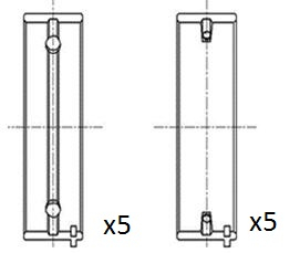 FAI AutoParts Vevlager BM1003-STD