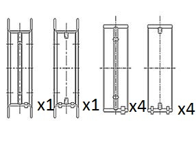 FAI AutoParts Vevlager BM1040-STD