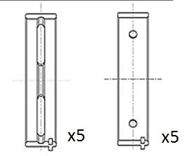 FAI AutoParts Tuleja łożyska wału korbowego BM1050-020