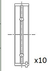 FAI AutoParts Tuleja łożyska wału korbowego BM1052-STD