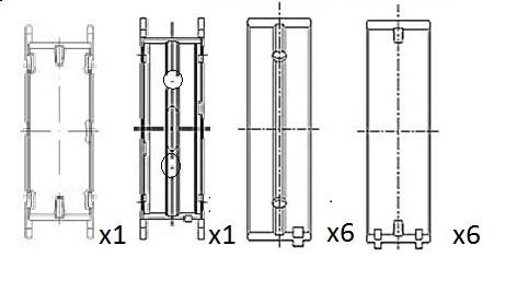 FAI AutoParts Vevlager BM1064-STD
