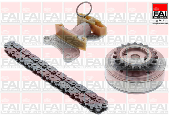 FAI AutoParts Zestaw łańcucha rozrządu TCK124VVT