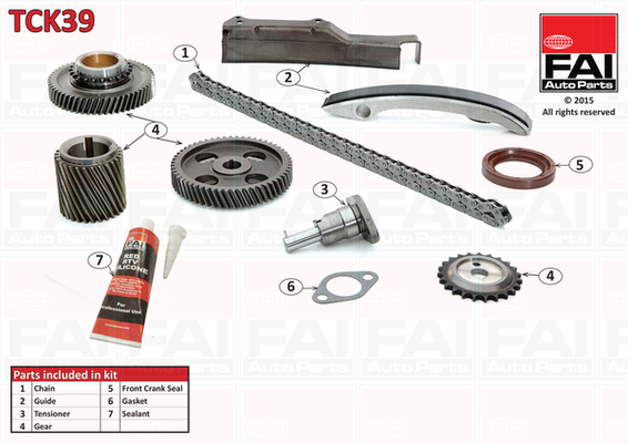 FAI AutoParts Transmissionskedjesats TCK39