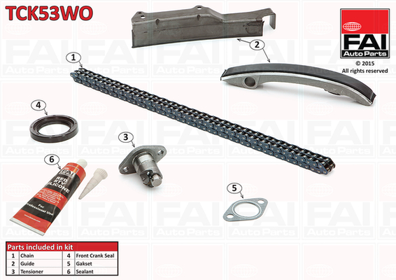 FAI AutoParts Transmissionskedjesats TCK53WO
