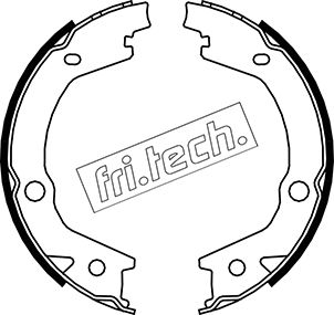 fri.tech. Trummelpiduriklotside komplekt, käsipidur 1046.220