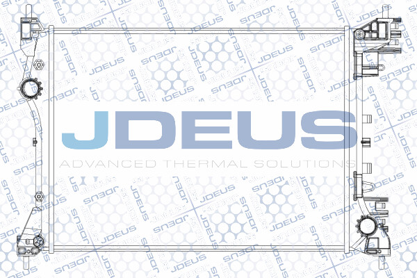 JDEUS Radiaator,mootorijahutus RA0000100