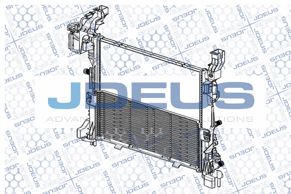 JDEUS Radiaator,mootorijahutus RA0231240
