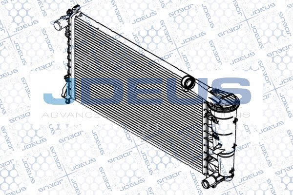 JDEUS Radiaator,mootorijahutus RA0360140