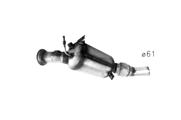 ASSO DPF kübemefilter 08.15007