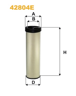 WIX FILTERS Lisa õhufilter 42804E