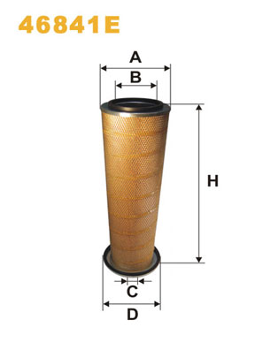 WIX FILTERS Õhufilter 46841E