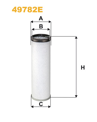 WIX FILTERS Lisa õhufilter 49782E