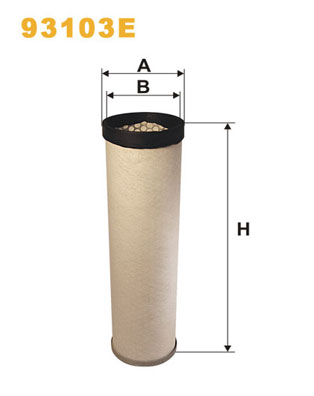WIX FILTERS Lisa õhufilter 93103E