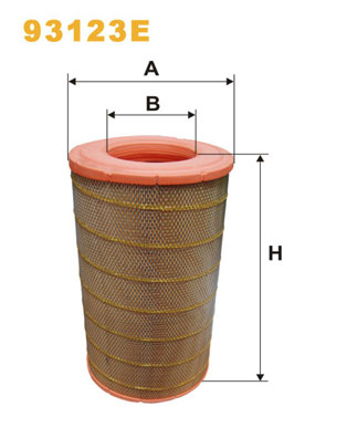 WIX FILTERS Filtr powietrza 93123E