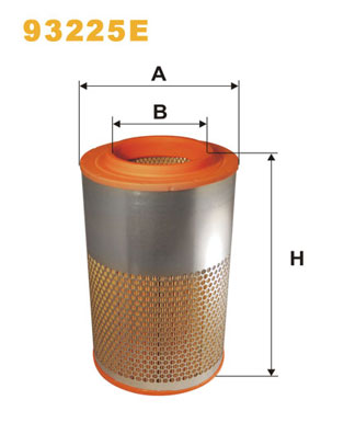 WIX FILTERS Õhufilter 93225E