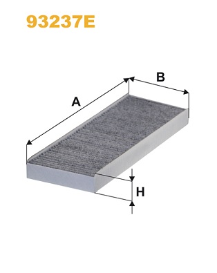 WIX FILTERS Filter,salongiõhk 93237E