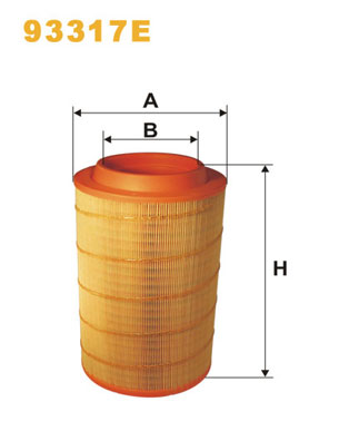 WIX FILTERS Õhufilter 93317E