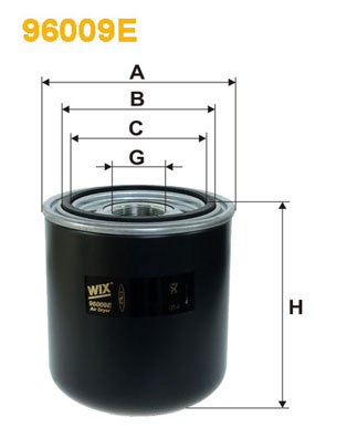WIX FILTERS Õhukuivati,Suruõhusüsteem 96009E