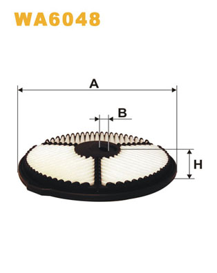 WIX FILTERS Õhufilter WA6048