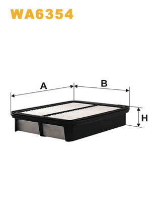 WIX FILTERS Õhufilter WA6354