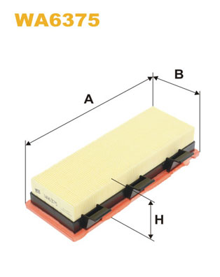 WIX FILTERS Õhufilter WA6375