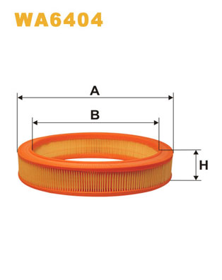 WIX FILTERS Õhufilter WA6404