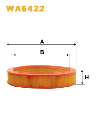 WIX FILTERS Õhufilter WA6422