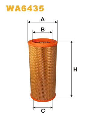 WIX FILTERS Ilmansuodatin WA6435