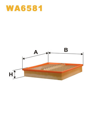 WIX FILTERS Õhufilter WA6581