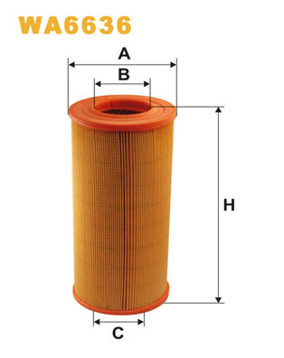 WIX FILTERS Õhufilter WA6636