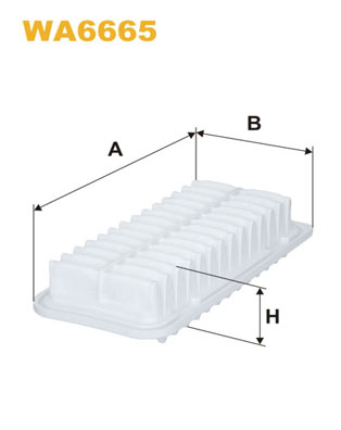 WIX FILTERS Õhufilter WA6665