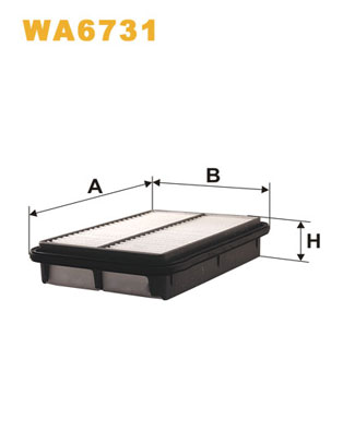 WIX FILTERS Õhufilter WA6731