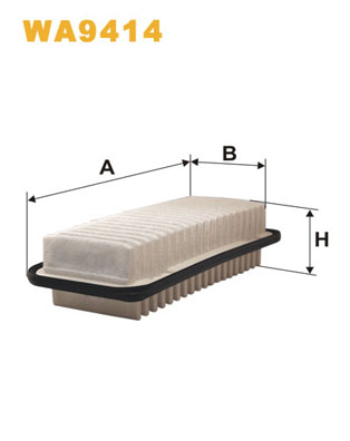WIX FILTERS Ilmansuodatin WA9414