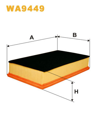 WIX FILTERS oro filtras WA9449