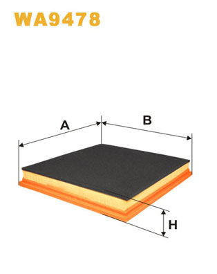 WIX FILTERS Õhufilter WA9478