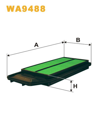 WIX FILTERS Õhufilter WA9488