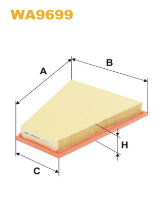 WIX FILTERS Õhufilter WA9699