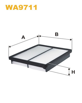 WIX FILTERS Õhufilter WA9711