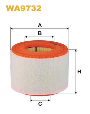 WIX FILTERS Õhufilter WA9732
