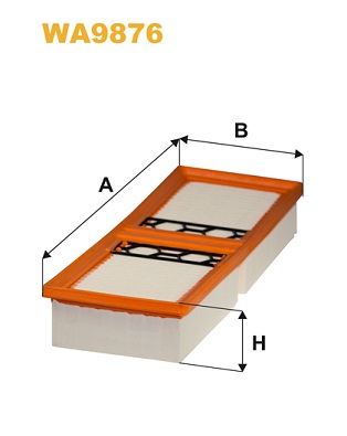 WIX FILTERS Õhufilter WA9876