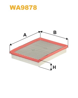 WIX FILTERS Luftfilter WA9878