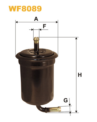 WIX FILTERS Polttoainesuodatin WF8089