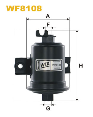WIX FILTERS Polttoainesuodatin WF8108