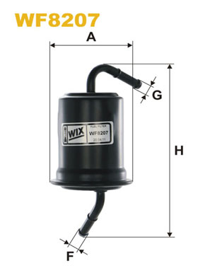 WIX FILTERS Kütusefilter WF8207