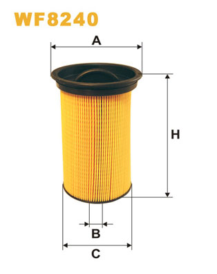 WIX FILTERS Kütusefilter WF8240